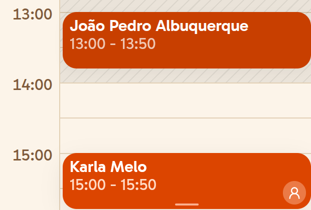 Sessões do dia na agenda da Calentia
